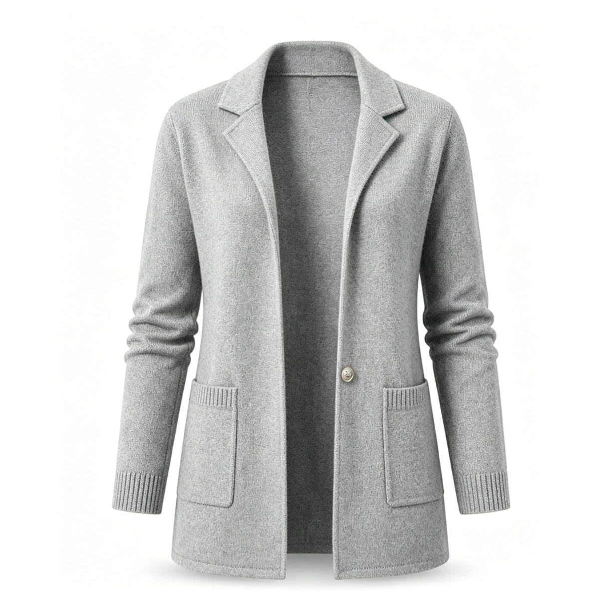 🤲Women's Lapel Collar Knit Cardigan