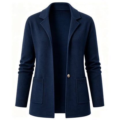 🤲Women's Lapel Collar Knit Cardigan
