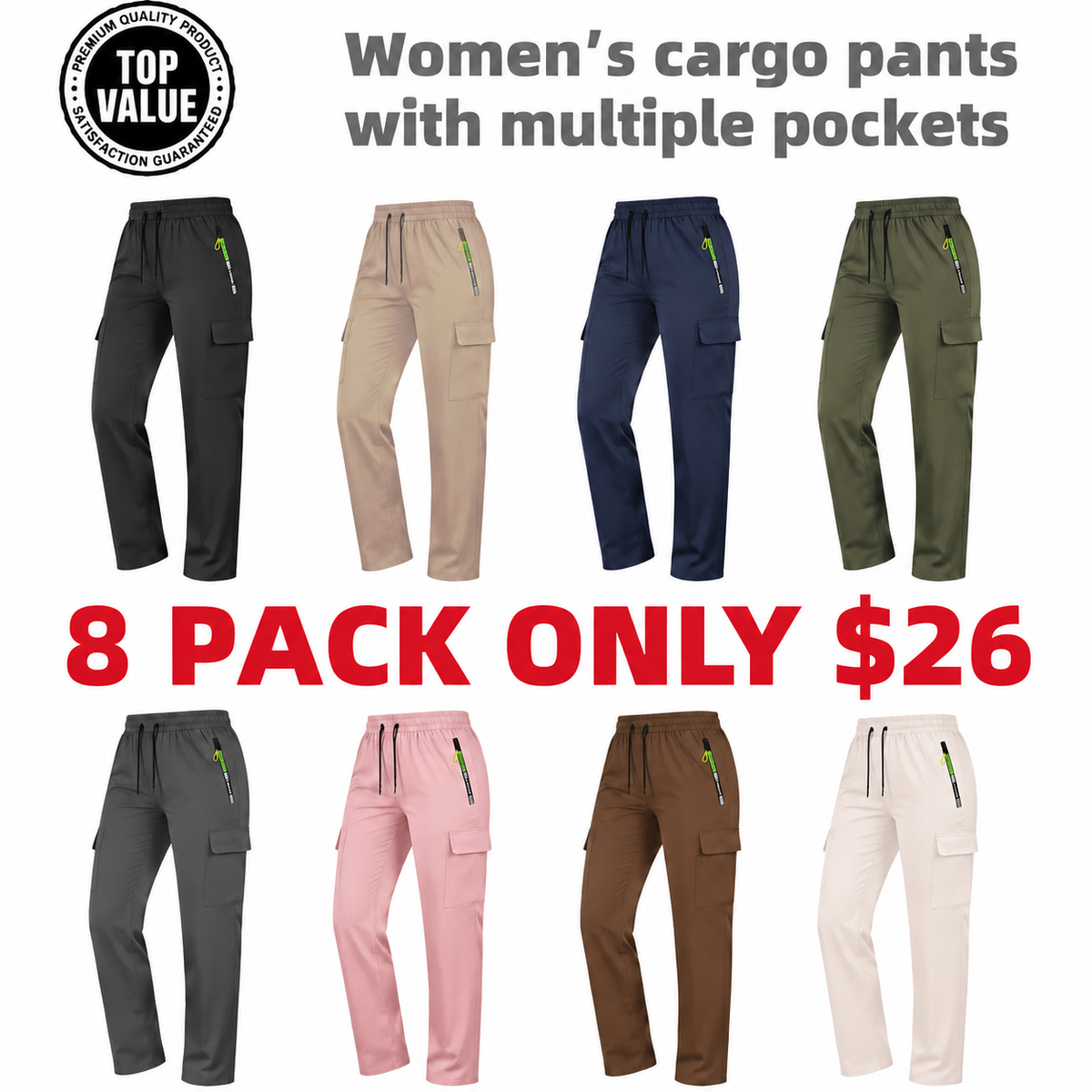 🤲Women's cargo pants