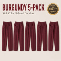 5-Piece Burgundy Set - $22.99