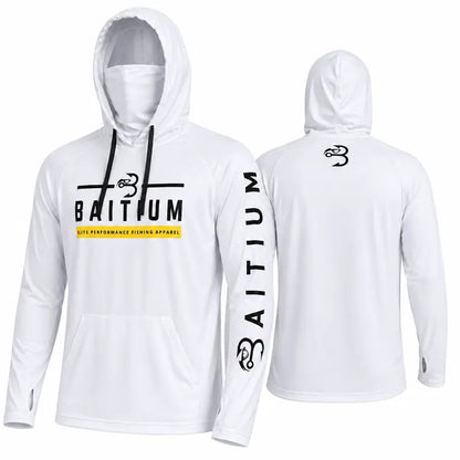 UPF 50 Sun Protection Long-Sleeve Hoodie (With Built-in Neck Gaiter)